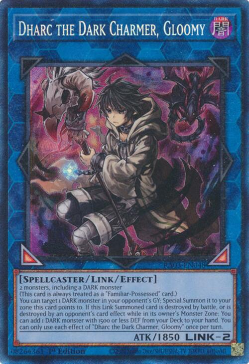 Dharc the Dark Charmer, Gloomy (CR) [RA03-EN048] Prismatic Collector's Rare | Gaming Infinity