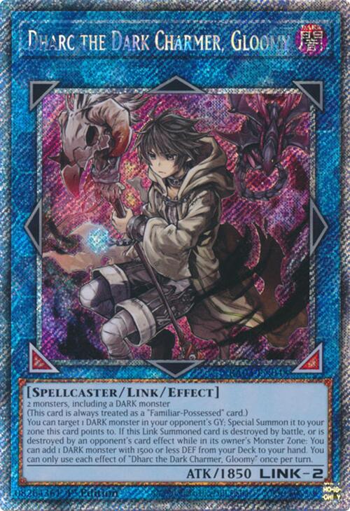 Dharc the Dark Charmer, Gloomy (Platinum Secret Rare) [RA03-EN048] Platinum Secret Rare | Gaming Infinity