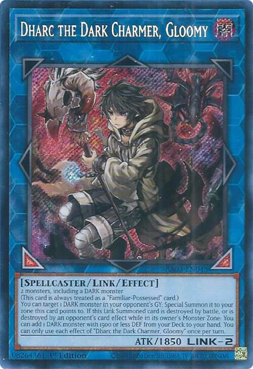 Dharc the Dark Charmer, Gloomy (Secret Rare) [RA03-EN048] Secret Rare | Gaming Infinity