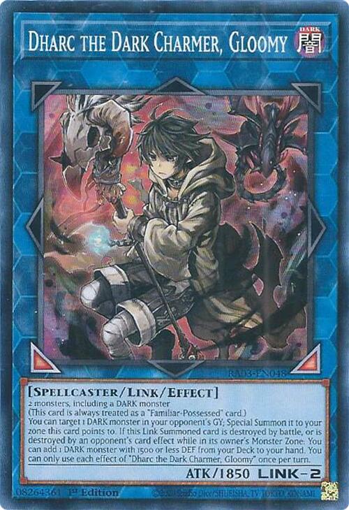 Dharc the Dark Charmer, Gloomy [RA03-EN048] Super Rare | Gaming Infinity