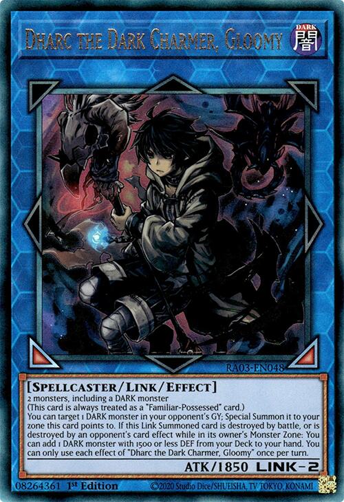 Dharc the Dark Charmer, Gloomy (UTR) [RA03-EN048] Prismatic Ultimate Rare | Gaming Infinity