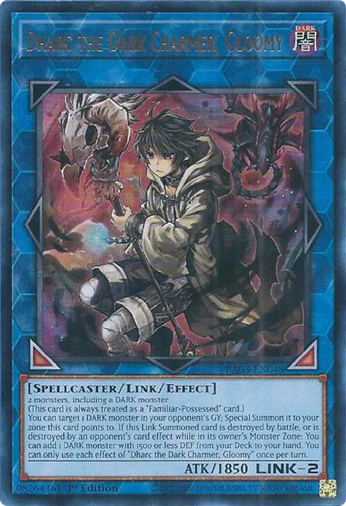 Dharc the Dark Charmer, Gloomy (UR) [RA03-EN048] Ultra Rare | Gaming Infinity