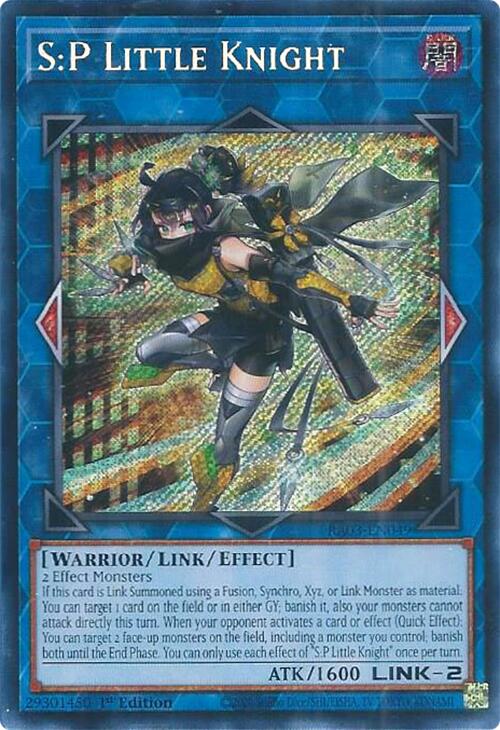 S:P Little Knight (Secret Rare) [RA03-EN049] Secret Rare | Gaming Infinity