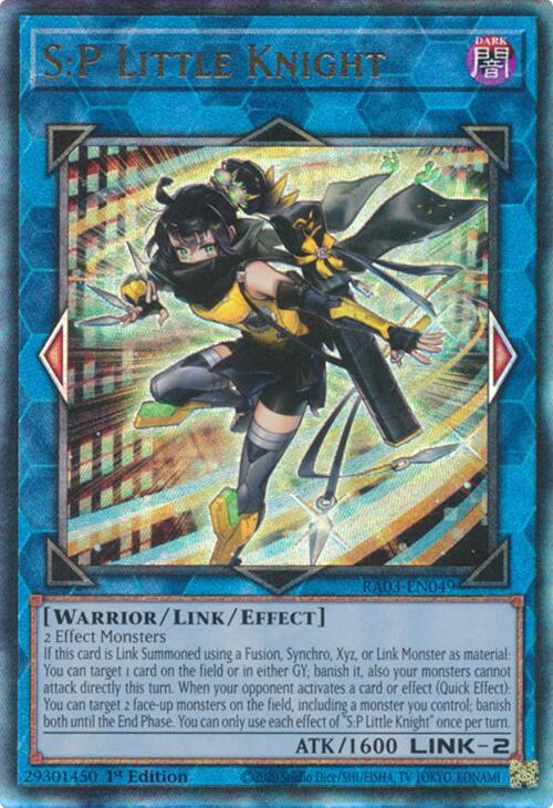 S:P Little Knight (UTR) [RA03-EN049] Prismatic Ultimate Rare | Gaming Infinity