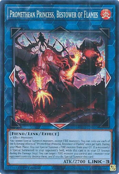 Promethean Princess, Bestower of Flames [RA03-EN050] Super Rare | Gaming Infinity