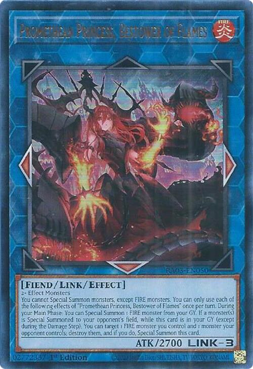 Promethean Princess, Bestower of Flames (UR) [RA03-EN050] Ultra Rare | Gaming Infinity