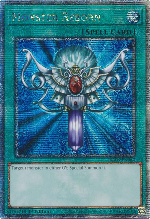 Monster Reborn (Quarter Century Secret Rare) [RA03-EN052] Quarter Century Secret Rare | Gaming Infinity