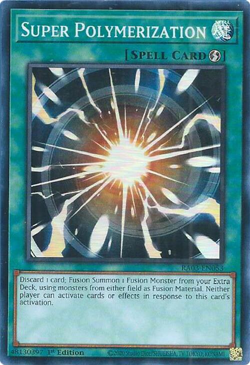 Super Polymerization [RA03-EN053] Super Rare | Gaming Infinity