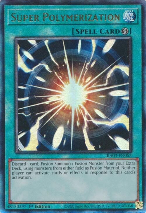 Super Polymerization (UTR) [RA03-EN053] Prismatic Ultimate Rare | Gaming Infinity