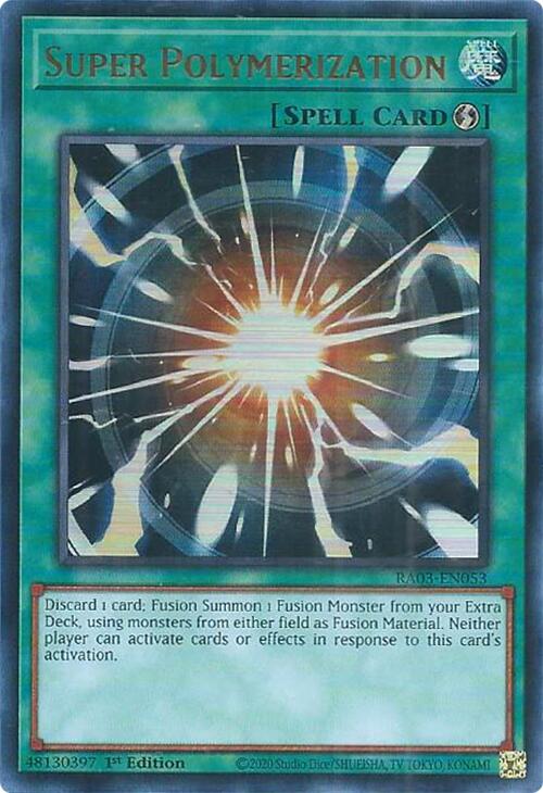 Super Polymerization (UR) [RA03-EN053] Ultra Rare | Gaming Infinity