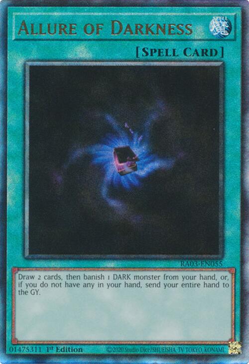 Allure of Darkness (UTR) [RA03-EN055] Prismatic Ultimate Rare | Gaming Infinity