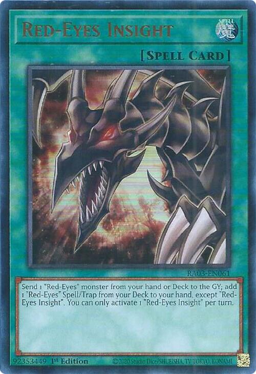 Red-Eyes Insight (UR) [RA03-EN061] Ultra Rare | Gaming Infinity