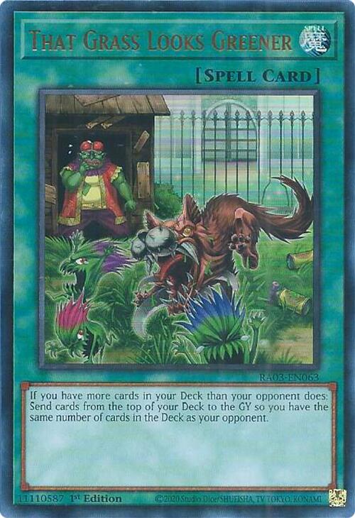 That Grass Looks Greener (UR) [RA03-EN063] Ultra Rare | Gaming Infinity