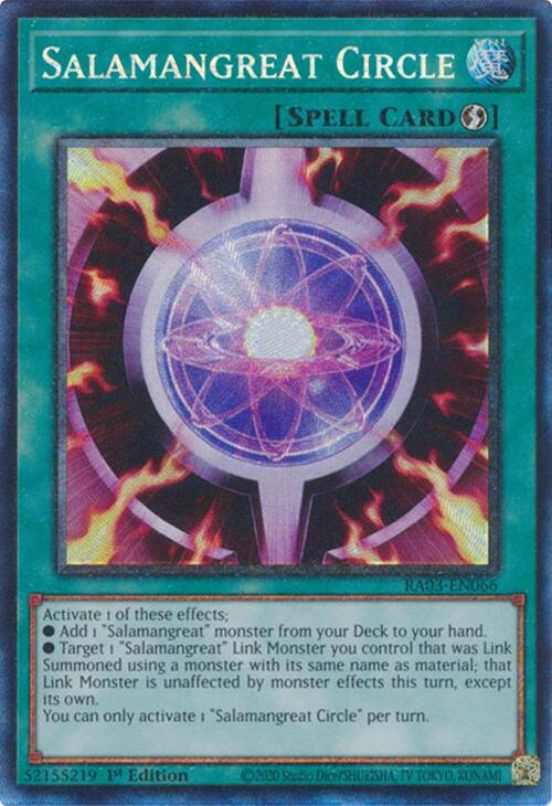 Salamangreat Circle (CR) [RA03-EN066] Prismatic Collector's Rare | Gaming Infinity