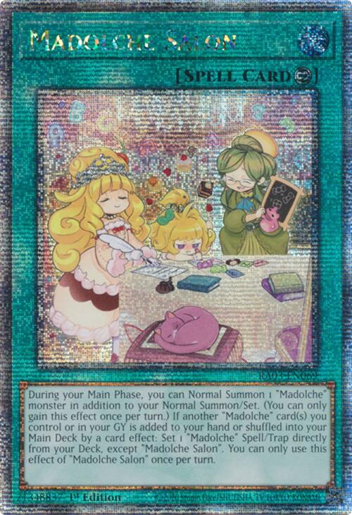 Madolche Salon (Quarter Century Secret Rare) [RA03-EN069] Quarter Century Secret Rare | Gaming Infinity