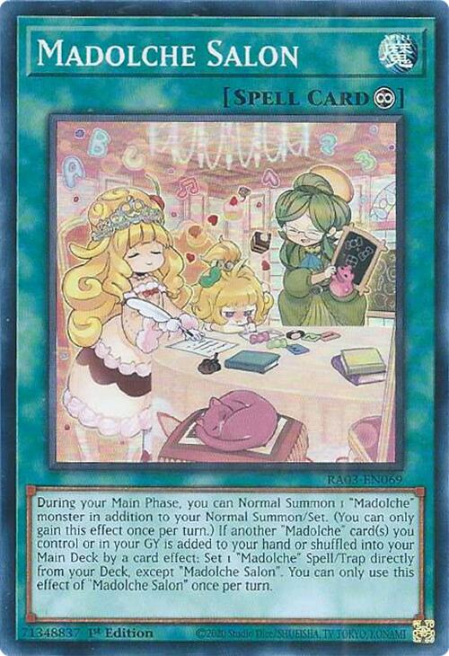 Madolche Salon [RA03-EN069] Super Rare | Gaming Infinity