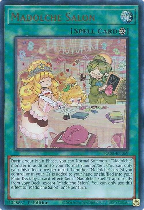 Madolche Salon (UR) [RA03-EN069] Ultra Rare | Gaming Infinity