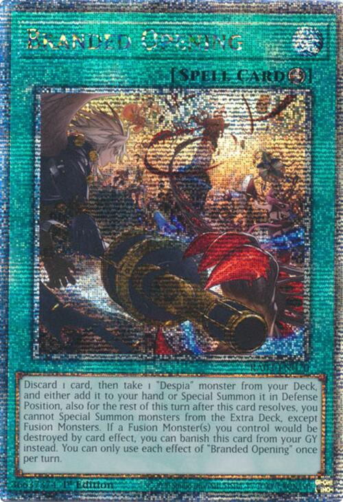 Branded Opening (Quarter Century Secret Rare) [RA03-EN070] Quarter Century Secret Rare | Gaming Infinity