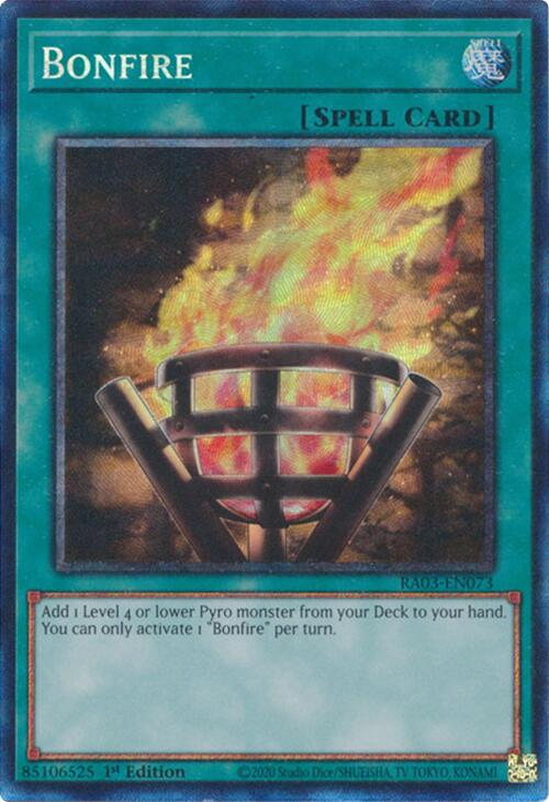 Bonfire (CR) [RA03-EN073] Prismatic Collector's Rare | Gaming Infinity