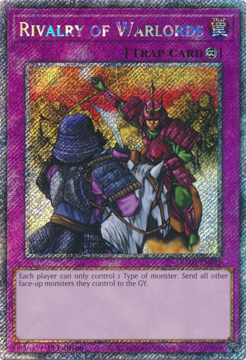 Rivalry of Warlords (Platinum Secret Rare) [RA03-EN075] Platinum Secret Rare | Gaming Infinity