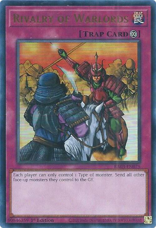 Rivalry of Warlords (UR) [RA03-EN075] Ultra Rare | Gaming Infinity