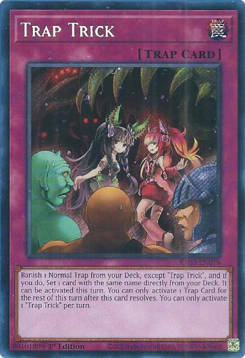 Trap Trick (Secret Rare) [RA03-EN078] Secret Rare | Gaming Infinity