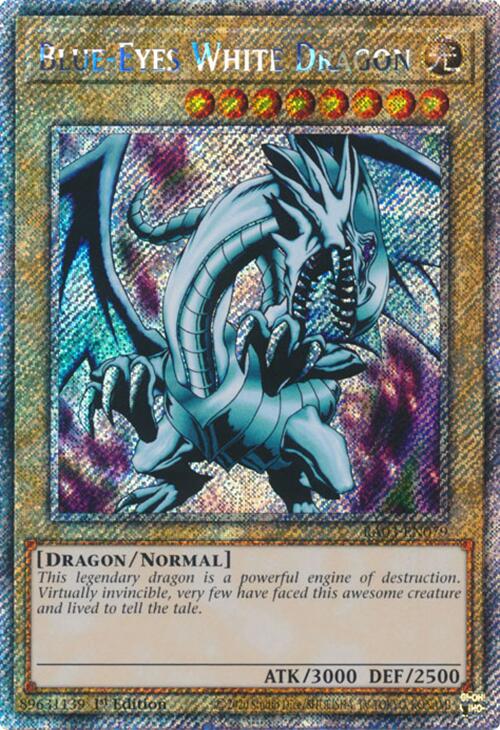 Blue-Eyes White Dragon (Platinum Secret Rare) [RA03-EN079] Platinum Secret Rare | Gaming Infinity