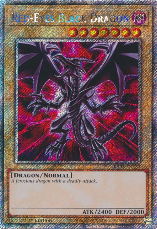 Red-Eyes Black Dragon (Platinum Secret Rare) [RA03-EN081] Platinum Secret Rare | Gaming Infinity