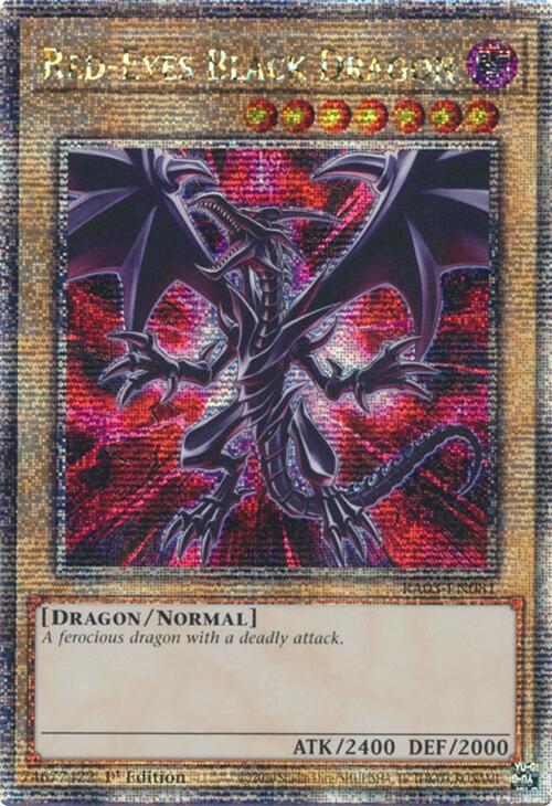 Red-Eyes Black Dragon (Quarter Century Secret Rare) [RA03-EN081] Quarter Century Secret Rare | Gaming Infinity