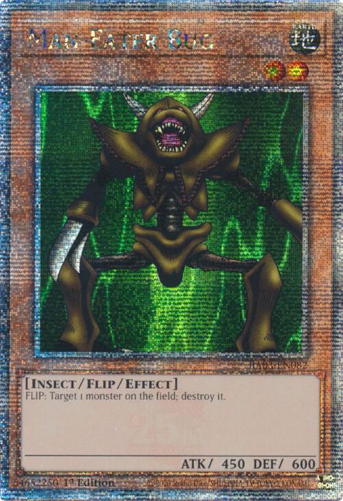 Man-Eater Bug (Quarter Century Secret Rare) [RA03-EN082] Quarter Century Secret Rare | Gaming Infinity