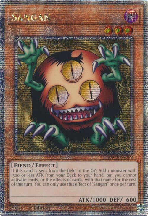 Sangan (Quarter Century Secret Rare) [RA03-EN089] Quarter Century Secret Rare | Gaming Infinity