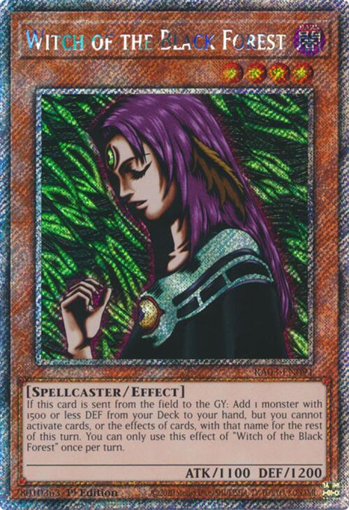 Witch of the Black Forest (Platinum Secret Rare) [RA03-EN091] Platinum Secret Rare | Gaming Infinity