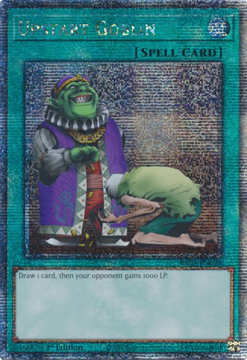 Upstart Goblin (Quarter Century Secret Rare) [RA03-EN096] Quarter Century Secret Rare | Gaming Infinity