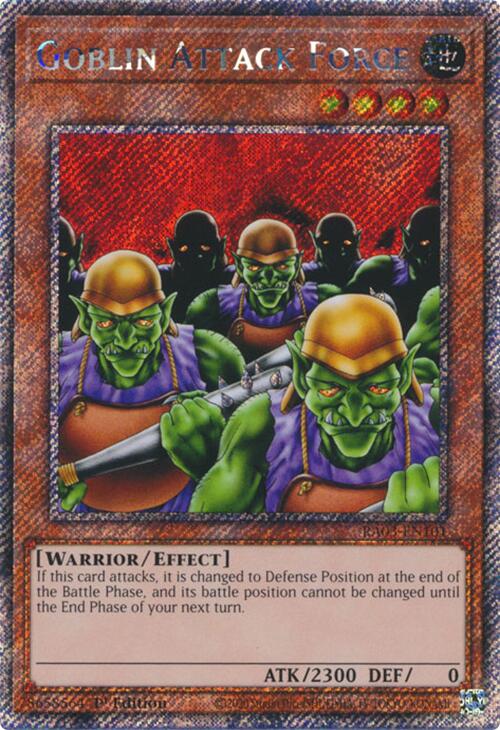 Goblin Attack Force (Platinum Secret Rare) [RA03-EN101] Platinum Secret Rare | Gaming Infinity