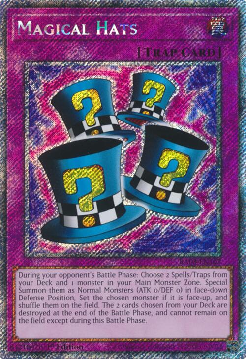 Magical Hats (Platinum Secret Rare) [RA03-EN107] Platinum Secret Rare | Gaming Infinity