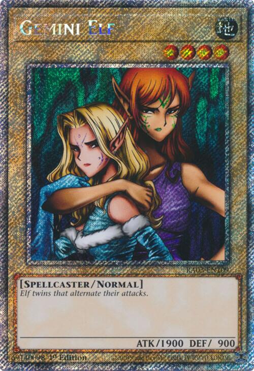 Gemini Elf (Platinum Secret Rare) [RA03-EN109] Platinum Secret Rare | Gaming Infinity