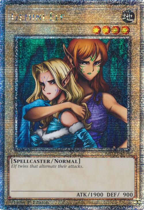 Gemini Elf (Quarter Century Secret Rare) [RA03-EN109] Quarter Century Secret Rare | Gaming Infinity