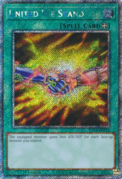 United We Stand (Platinum Secret Rare) [RA03-EN112] Platinum Secret Rare | Gaming Infinity