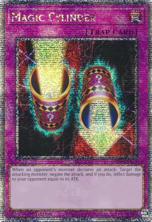 Magic Cylinder (Quarter Century Secret Rare) [RA03-EN115] Quarter Century Secret Rare | Gaming Infinity