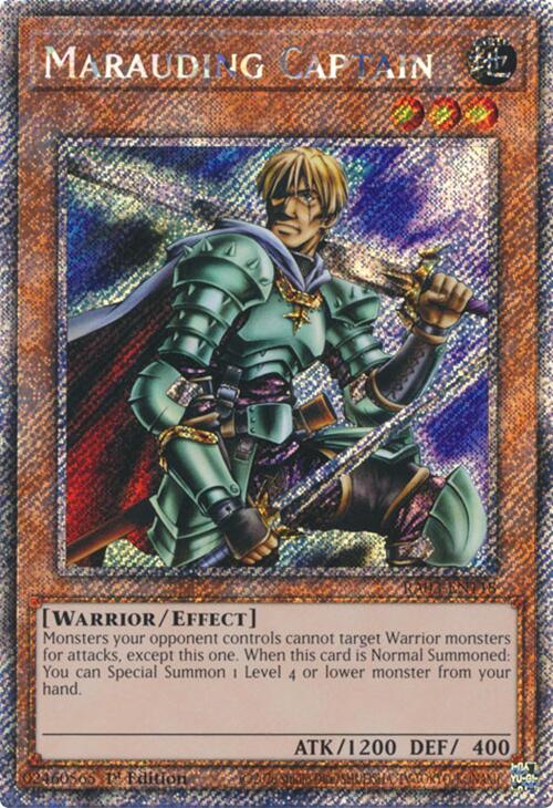 Marauding Captain (Platinum Secret Rare) [RA03-EN118] Platinum Secret Rare | Gaming Infinity