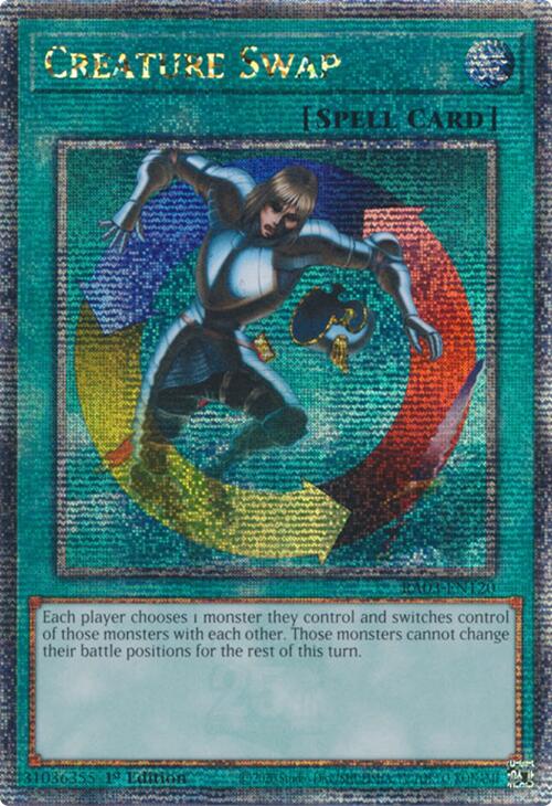 Creature Swap (Quarter Century Secret Rare) [RA03-EN120] Quarter Century Secret Rare | Gaming Infinity