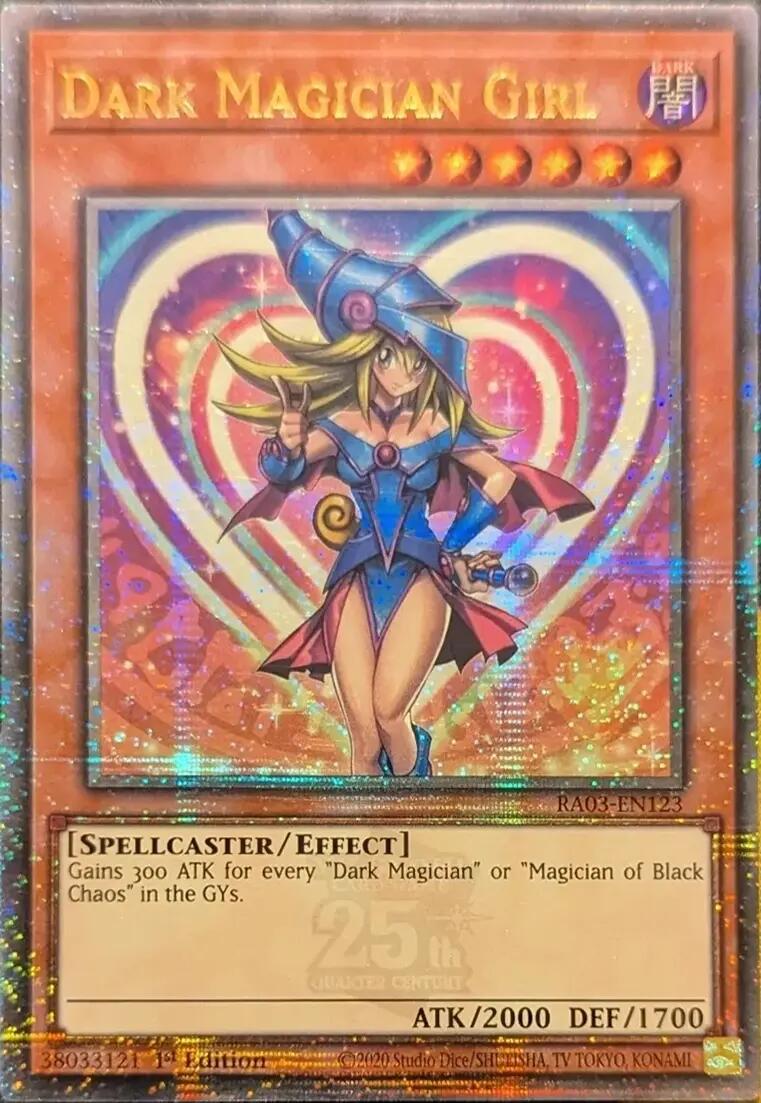 Dark Magician Girl (Quarter Century Secret Rare) [RA03-EN123] Quarter Century Secret Rare | Gaming Infinity