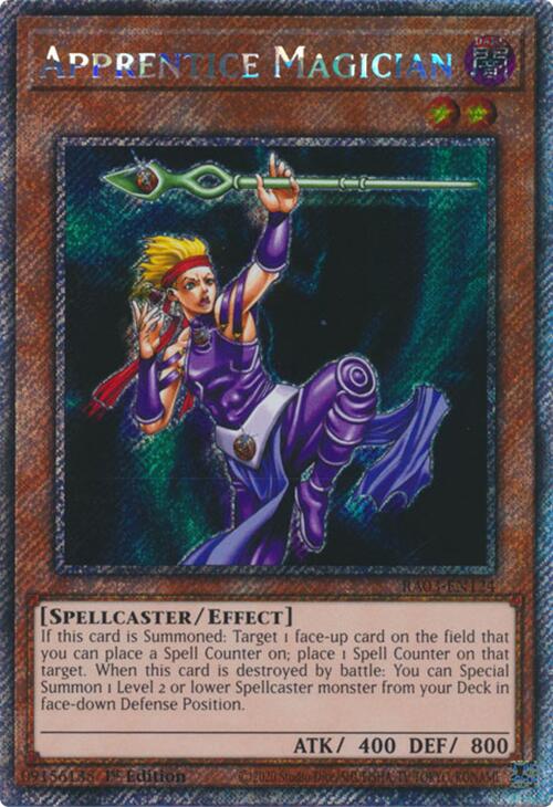 Apprentice Magician (Platinum Secret Rare) [RA03-EN124] Platinum Secret Rare | Gaming Infinity