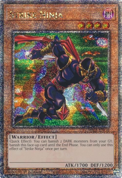 Strike Ninja (Quarter Century Secret Rare) [RA03-EN131] Quarter Century Secret Rare | Gaming Infinity