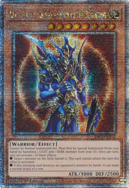 Black Luster Soldier - Envoy of the Beginning (Quarter Century Secret Rare) [RA03-EN132] Quarter Century Secret Rare | Gaming Infinity