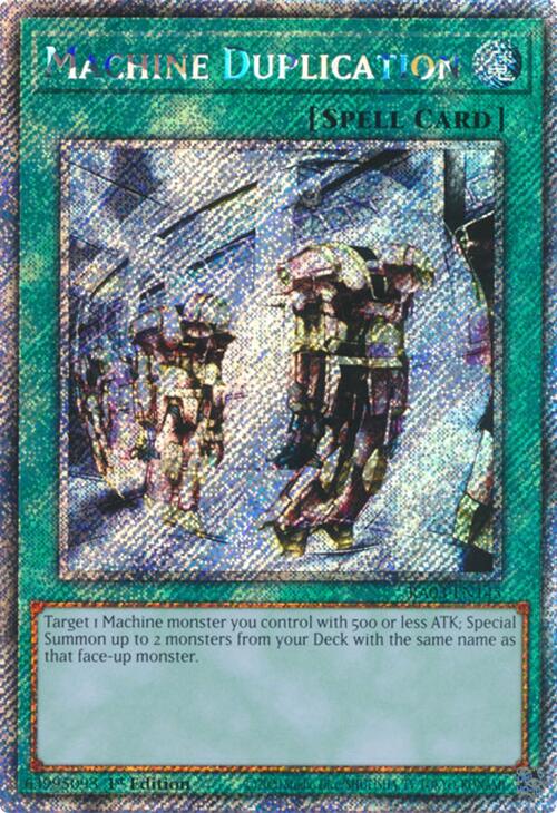 Machine Duplication (Platinum Secret Rare) [RA03-EN145] Platinum Secret Rare | Gaming Infinity