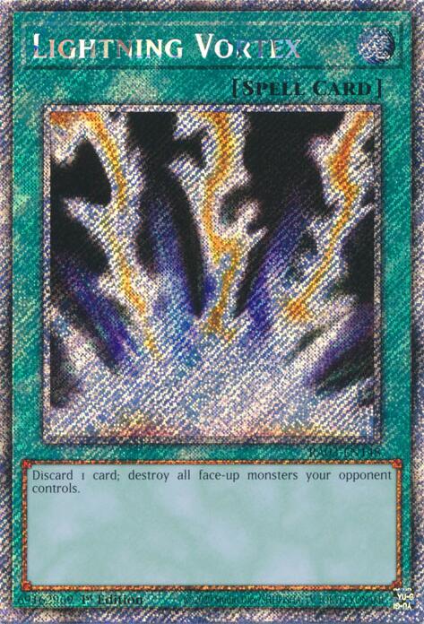 Lightning Vortex (Platinum Secret Rare) [RA03-EN148] Platinum Secret Rare | Gaming Infinity