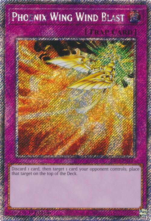 Phoenix Wing Wind Blast (Platinum Secret Rare) [RA03-EN149] Platinum Secret Rare | Gaming Infinity