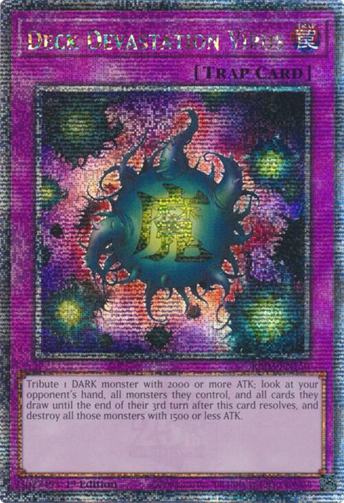 Deck Devastation Virus (Quarter Century Secret Rare) [RA03-EN150] Quarter Century Secret Rare | Gaming Infinity