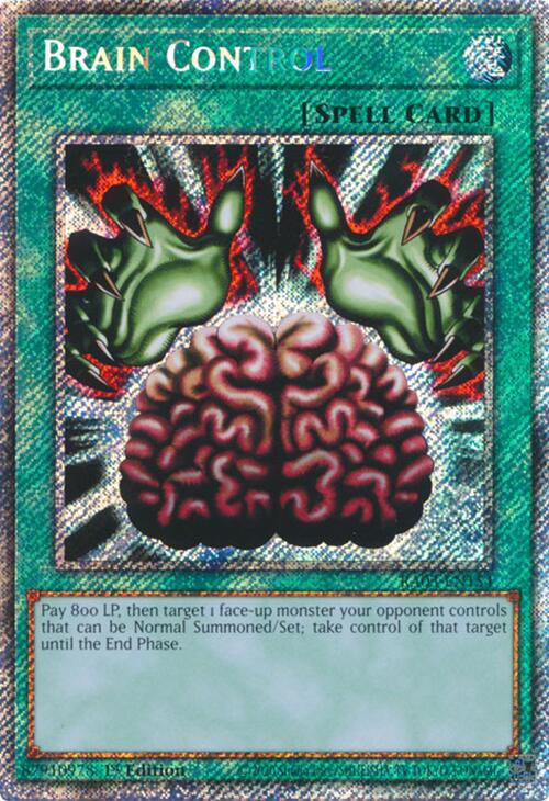 Brain Control (Platinum Secret Rare) [RA03-EN154] Platinum Secret Rare | Gaming Infinity